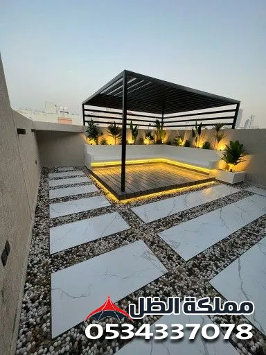 تركيب برجولات حدائق في جدة حديثة وسعر مناسب