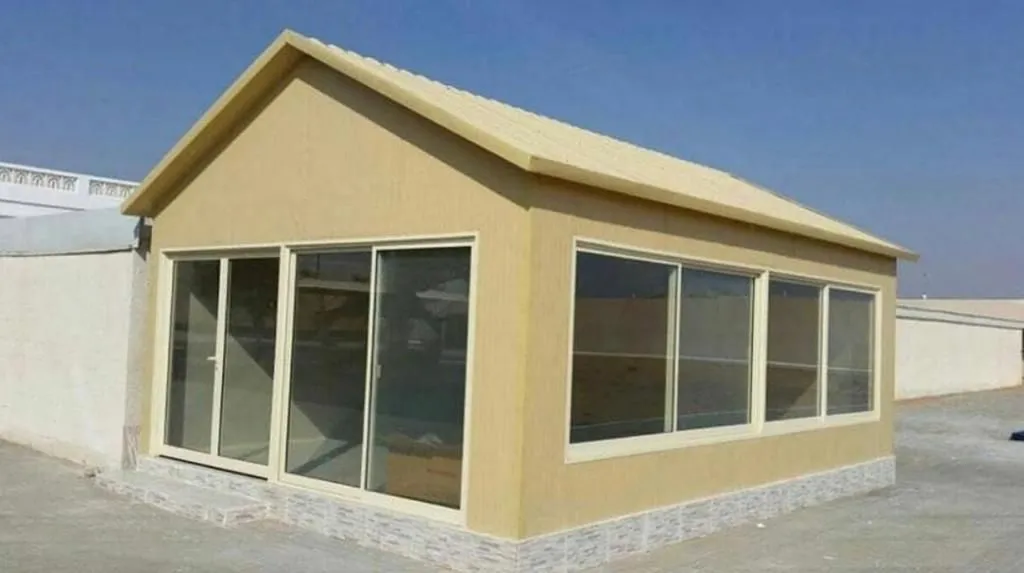 بناء ملحق ساندوتش بانل خارجي العمارية الجبيله