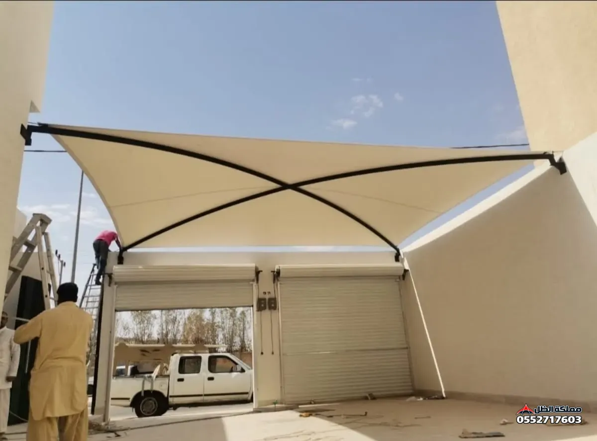 أحدث أشكال مظلات السيارات والأحواش بالقصيم (بريدة، الرس، البدائع)