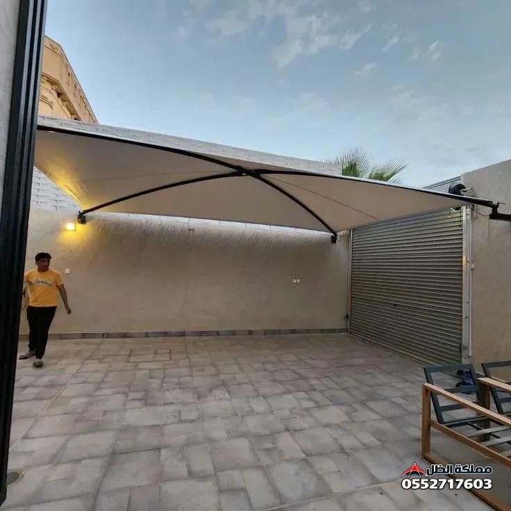 أحدث أشكال مظلات السيارات والأحواش بالقصيم (بريدة، الرس، البدائع)