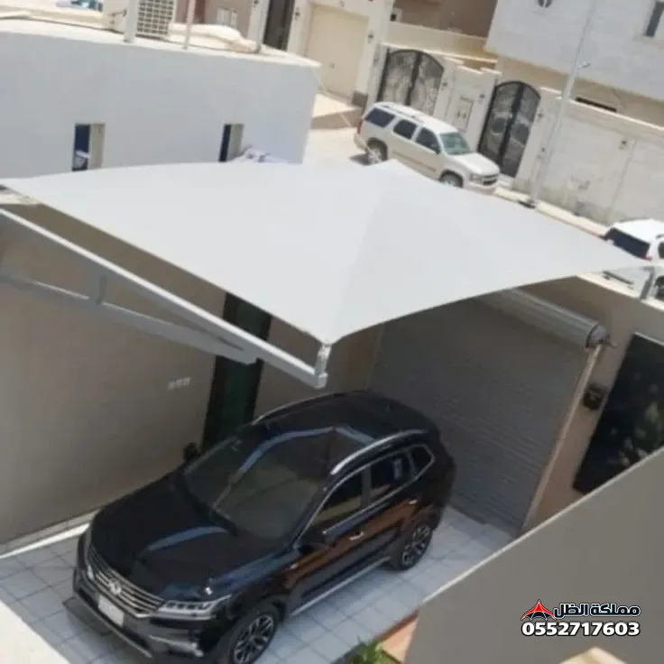 أحدث أشكال مظلات السيارات والأحواش بالقصيم (بريدة، الرس، البدائع)