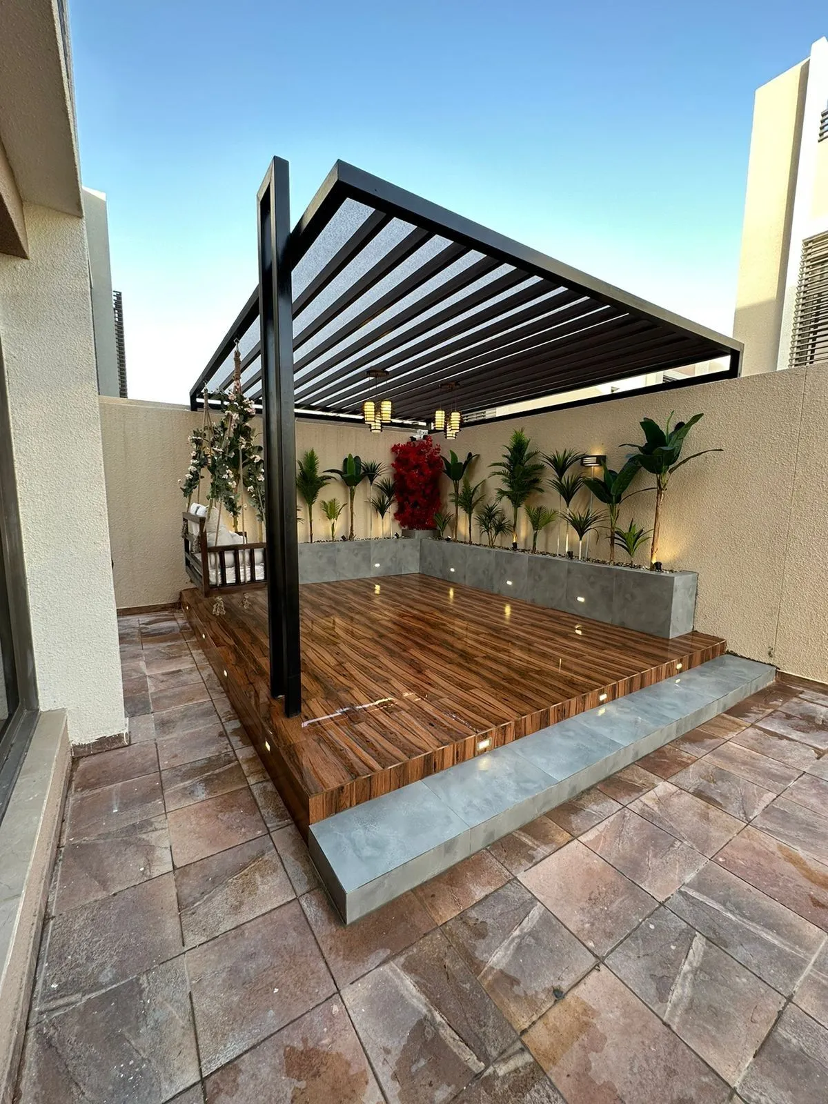 برجولات حدائق جدة